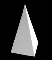 Гипсовая фигура. Пирамида 4 - гранная EK30-311