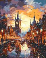 Набор для раскрашивания по номерам (со светодиодами) ФРЕЯ 50 х 40 см "Огни ночной Праги" PNB/PLDD-328 Набор для раскрашивания по номерам (со светодиодами) ФРЕЯ 50 х 40 см "Огни ночной Праги" PNB/PLDD-328