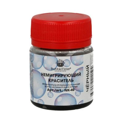 Краситель немигрирующий BUBBLE TIME 40 г NK-40-12 Черный