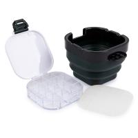 Стакан-трансформер с палитрой VISTA-ARTISTA 1 шт зеленый/green GPA-01