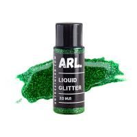 Жидкий глиттер ARL. Liquid Glitter зеленый 20мл ARL-LIQ-GLIT-09