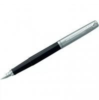 Ручка перьевая PARKER Jotter Black Chrome 0.8 мм, подарочная упаковка RE-R2096894