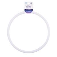 Кольцо для макраме GAMMA пластик d 140 мм белый без упаковки RKP-014