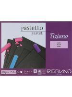 Альбом для пастели FABRIANO Tiziano 160 г/м2 30.5 x 41 см 24 л, черные, склейка по 1 стороне MP46730541