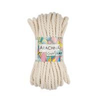 Пряжа ARACHNA Craft Maxi 90% хлопок, 10% фибра 1 х 268 г 15.24 м №01 натуральный ARA-CRA-MAX-01