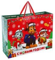 Пакет подарочный PAW PATROL "С Новым годом!" 61 х 46 х 20 см 3445321