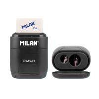 Ластик-точилка MILAN Compact Shadow, контейнер ML-4703116DW