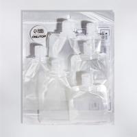 Набор д/хранения 6 шт 30 мл 50 мл 100 мл мягкая упаковка SIM-10582142