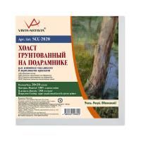 Холст грунтованный на подрамнике VISTA-ARTISTA 100% хлопок 20 х 20 см 380 г/м2 SCC-2020