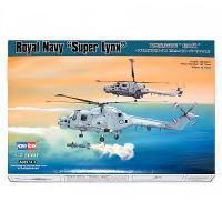 Сборная модель HobbyBoss Вертолет Royal Navy Lynx HMA.8 1/72