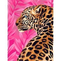 Картина по номерам на картоне ТРИ СОВЫ "Гепард" 30 x 40 см с акриловыми красками и кистями RE-КК_44037