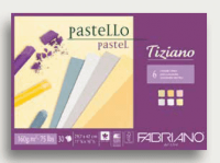 Альбом для пастели FABRIANO Tiziano 160 г/м2 21 x 29.7 см 30 л, 6 цветов, склейка по 1 стороне MP46021297