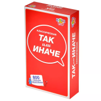 Настольная игра: ТАК или ИНАЧЕ Классическая компактная версия MAG58790C