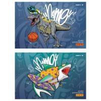 Альбом для рисования 40л. A4 ArtSpace "Рисунки. Graffiti" на скрепке, эконом RE-А40Э_44488