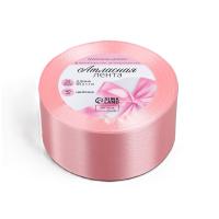 Лента атласная 40 мм x 23 ± 1 м, №04 розовый SIM-1218306