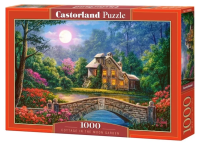 Пазл Castorland 1000 Коттедж в лунном саду C-104208