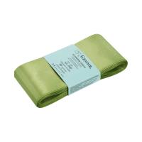 Лента атласная GAMMA 50 мм (2") 5.4 м №085 серо-зеленый AL-50P-085