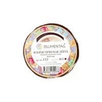 Флористическая лента Blumentag 27.4 м 72 красно-коричневый CLF-72