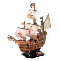3D пазл CubicFun Серия "Корабли" Санта-Мария, 113 деталей UT-T4008h
