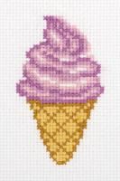 Набор для вышивания KLART "Мороженое" 8 х 11.5 см 12-013