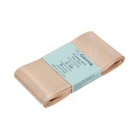 Лента атласная GAMMA 50 мм (2") 5.4 м №060 бежевый AL-50P-060