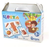Настольная игра: Десятое королевство "Цвета" 40 карточек, картонная коробка RE-2639