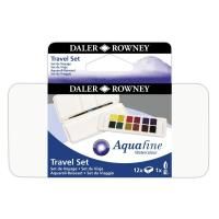 Набор акварельных красок DALER ROWNEY Aquafine Travel Set 12 цв 131900001