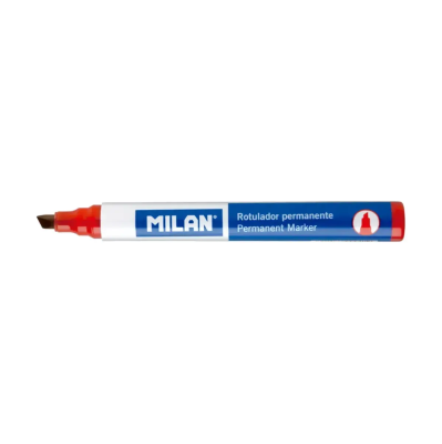 Маркер перманентный MILAN, скошенный наконечник 1–4 мм, красный ML-16428123