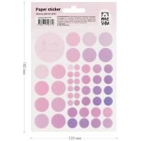 Наклейки бумажные MESHU "Beauty planner pink" 12 x 21 см, 47 накл, европодвес RE-MS_41677