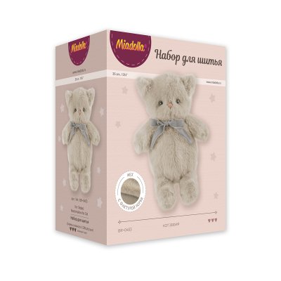 Набор для шитья "Miadolla" Кот Зефир BR-0453
