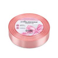 Лента атласная 20 мм x 23 ± 1 м, №146 розовое золото SIM-1218281