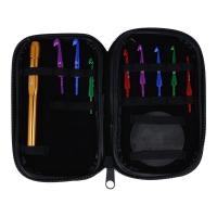 Набор разборных крючков GAMMA в пенале алюминий d 3.0 - 7.0 мм в пластиковой упаковке с европодвесом CH-08-30/70 Набор разборных крючков GAMMA в пенале алюминий d 3.0 - 7.0 мм в пластиковой упаковке с европодвесом CH-08-30/70