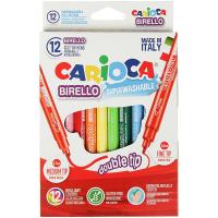 Фломастеры двусторонние Carioca "Birello" 12 цв 42753