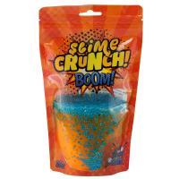 Слайм Slime "Crunch-Slime. Boom" оранжев. с пенопласт.шариками с ароматом апельсина 200 г дой-пак AS-S130-26