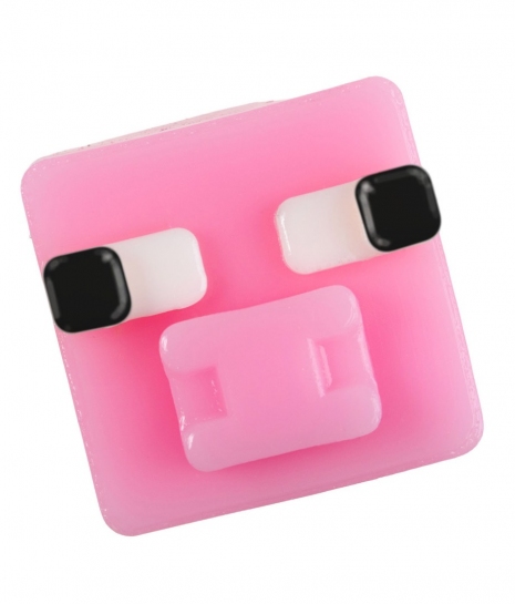 Игрушка-сквиш "ТапМи. Кубики" розовый AS-SQ006