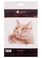 Набор для вышивания "Алиса" Британский кот 12 х 11 см 0-134