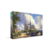 Пазл 1500 элементов ФРЕЯ "Нотр-Дам над Сеной" PZL-1500/43