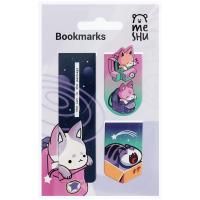 Закладки магнитные для книг 3 шт MESHU "Catbox" RE-MS_46725