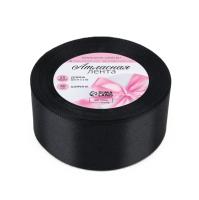 Лента атласная 40 мм x 23 ± 1 м, №39 чёрный SIM-1961206