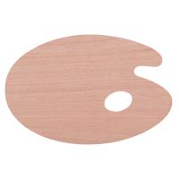 Палитра СОНЕТ фанера, овальная, 29 x 30 см, толщина 3 мм NP-DK18442