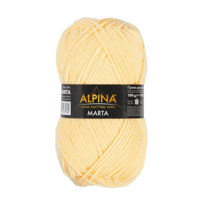 Пряжа ALPINA Marta 100% тактифил 100 г 120 м ± 6 м