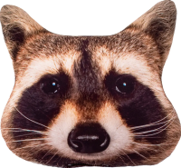 Игрушка-антистресс мягкая Tallula Енот-кругляш, 20 см UT-202009s