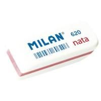 Ластик скошенный MILAN "612" Nata 78 x 23 x 12 мм, пластик ML-CPM612