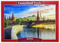 Пазл Castorland 1000 Riverside view, Moscow C-103348