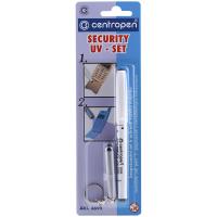 Маркер перманентный ультрафиолетовый Centropen "Security UV-Pen 2699" фонарик, блистер RE-6 2699 0201