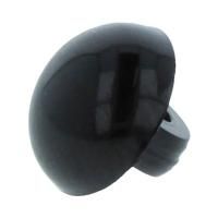 Глаза пластиковые пришивные HobbyBe d 9 мм 2 шт черный SOP-9