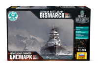 Сборная модель: Немецкий линкор "Бисмарк", З-9204