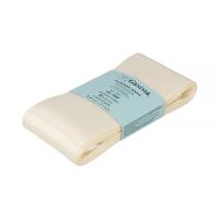 Лента атласная GAMMA 50 мм (2") 5.4 м №075 кремовый AL-50P-075