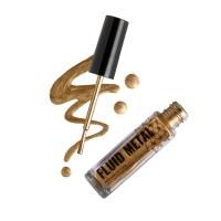 Жидкая поталь ARL. FLUID METAL с кистью 8 мл ТЕМНОЕ ЗОЛОТО №12 ARL-FLU-MET-12