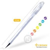 Ручка гелевая Crown "Hi-Jell Pastel" пастель 0.8мм